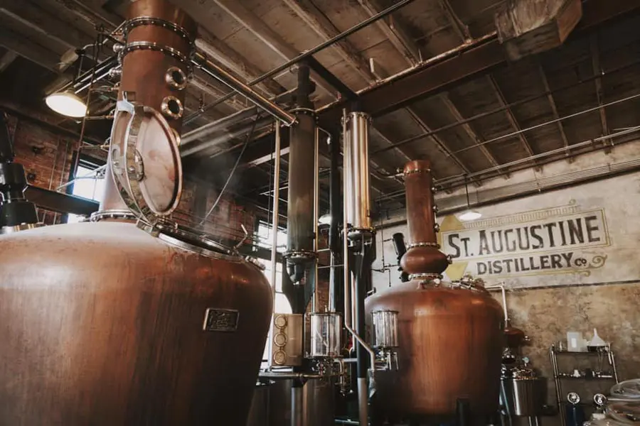 St Augustine Distillery copper stills