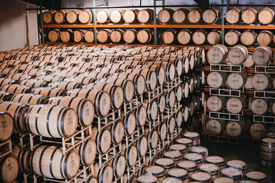 St Augustine Distillery barrels