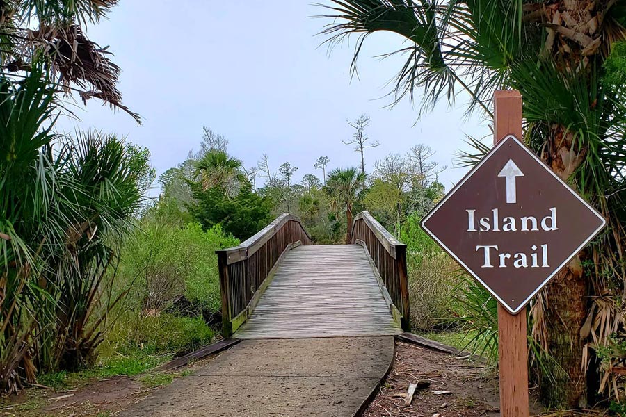 Castaway Island Preserve Island Trail