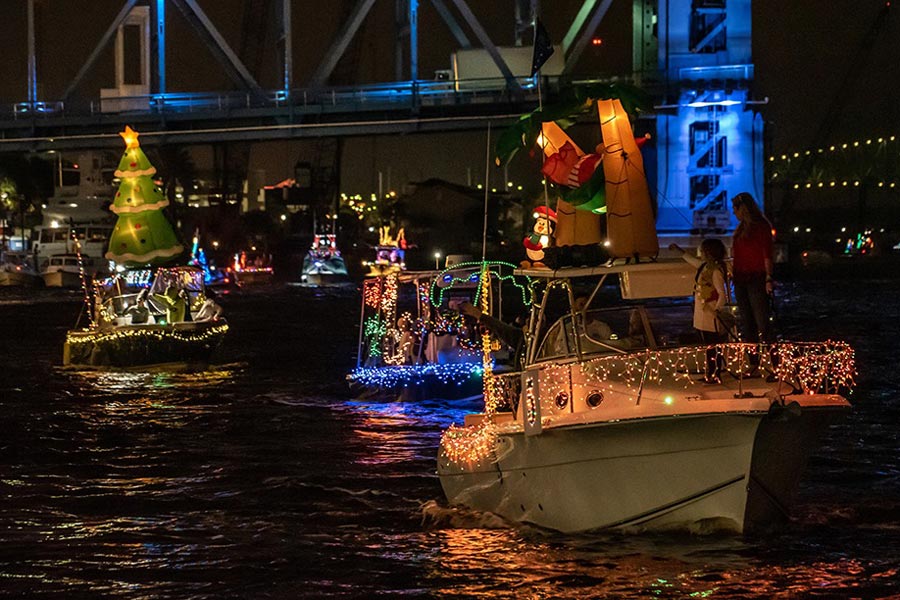 Jacksonville Light Boat Parade 2021