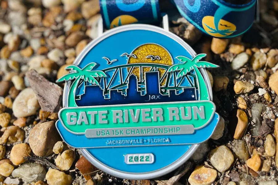 Gate River Run 2022 Participation Medal